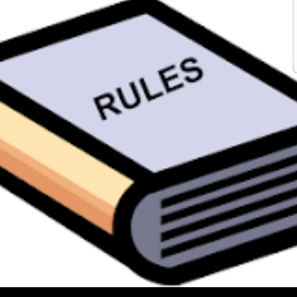 Rules - I follow my own rules with no exceptions